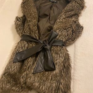Women’s Faux Fur “Coffeeshop” Vest